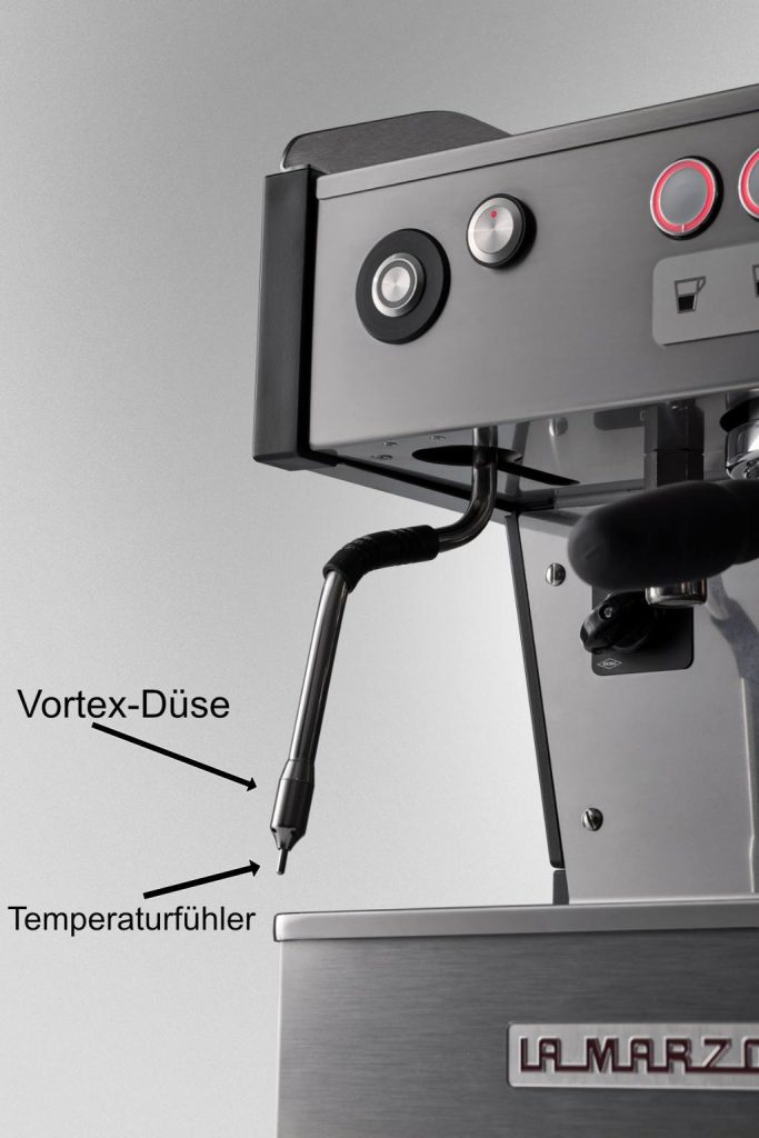 SmartSteam Erweiterung eines Siebträgers von La Marzocco