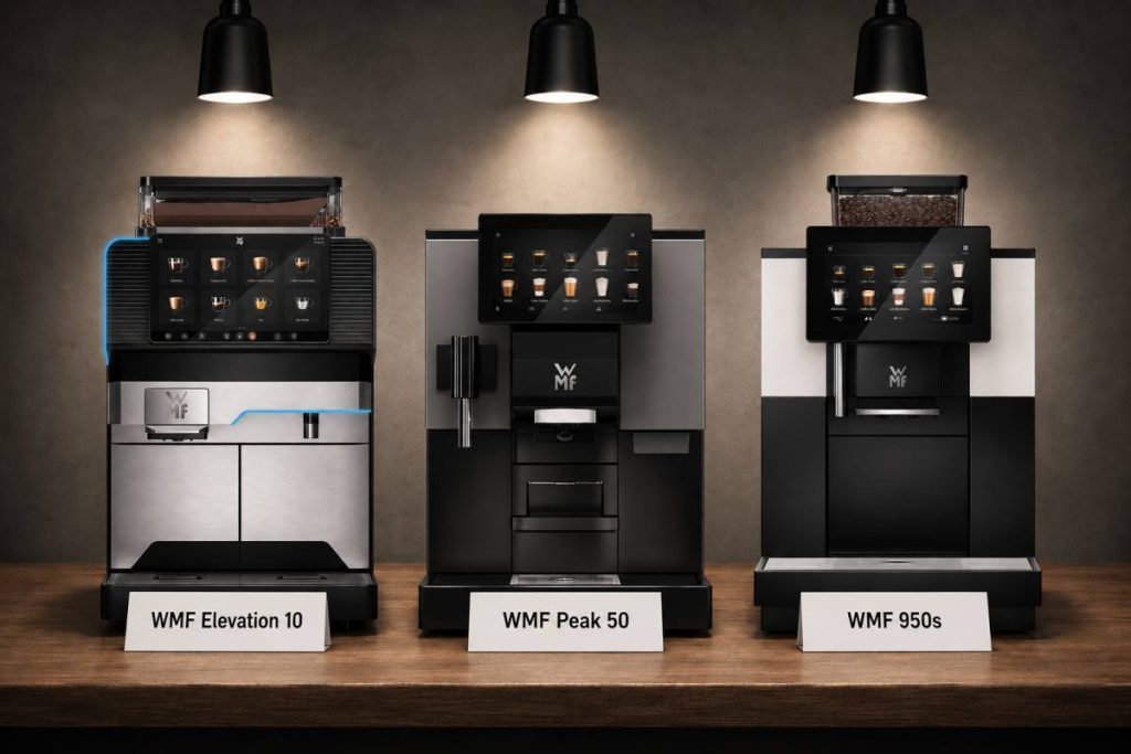Drei WMF Kaffeevollautomaten